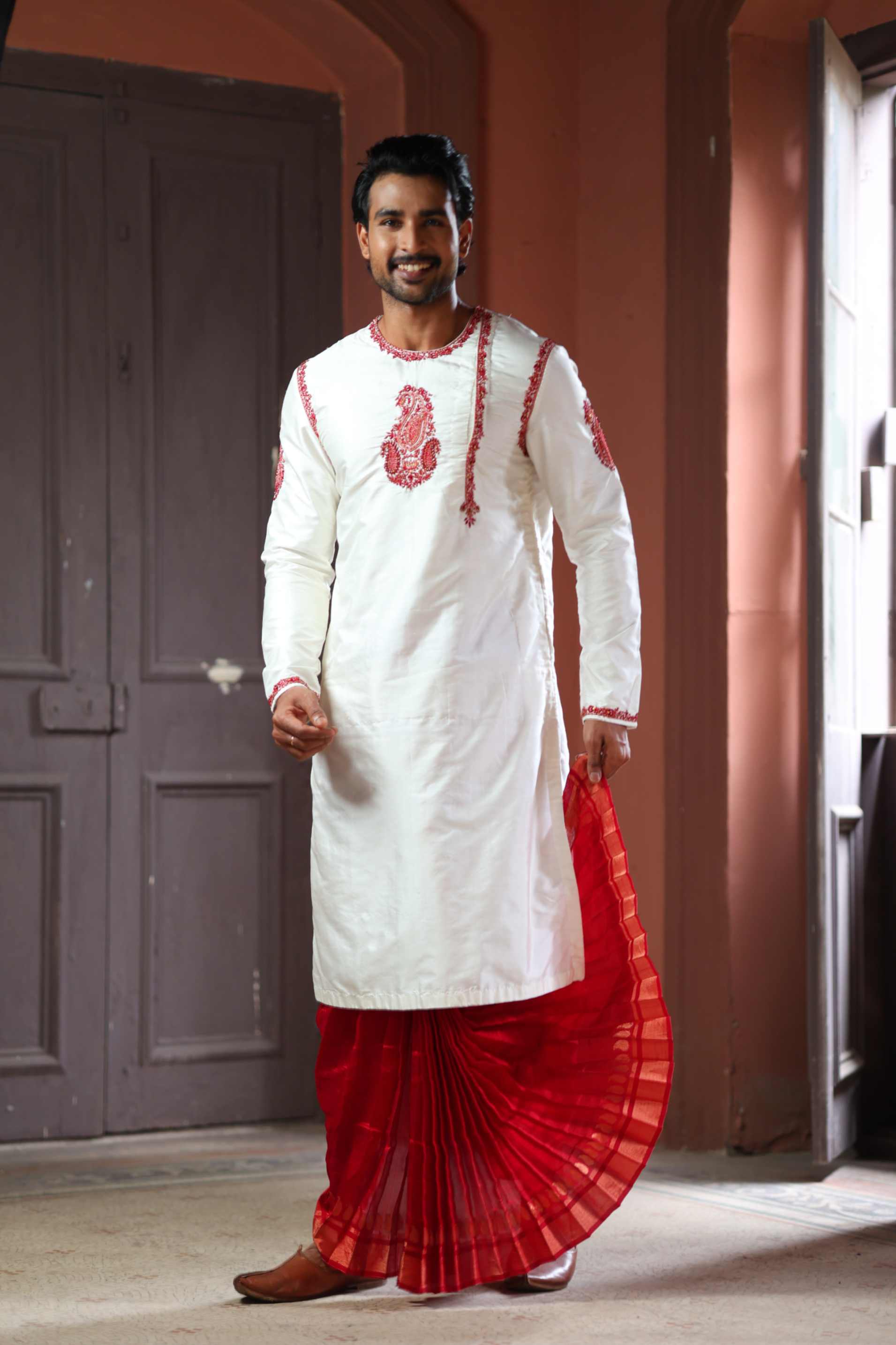 Pure Silk Kurta