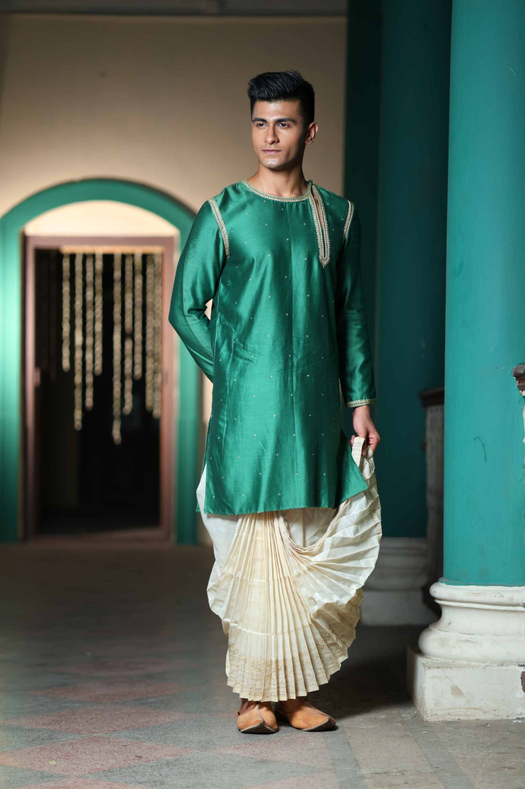 Chanderi Kurta