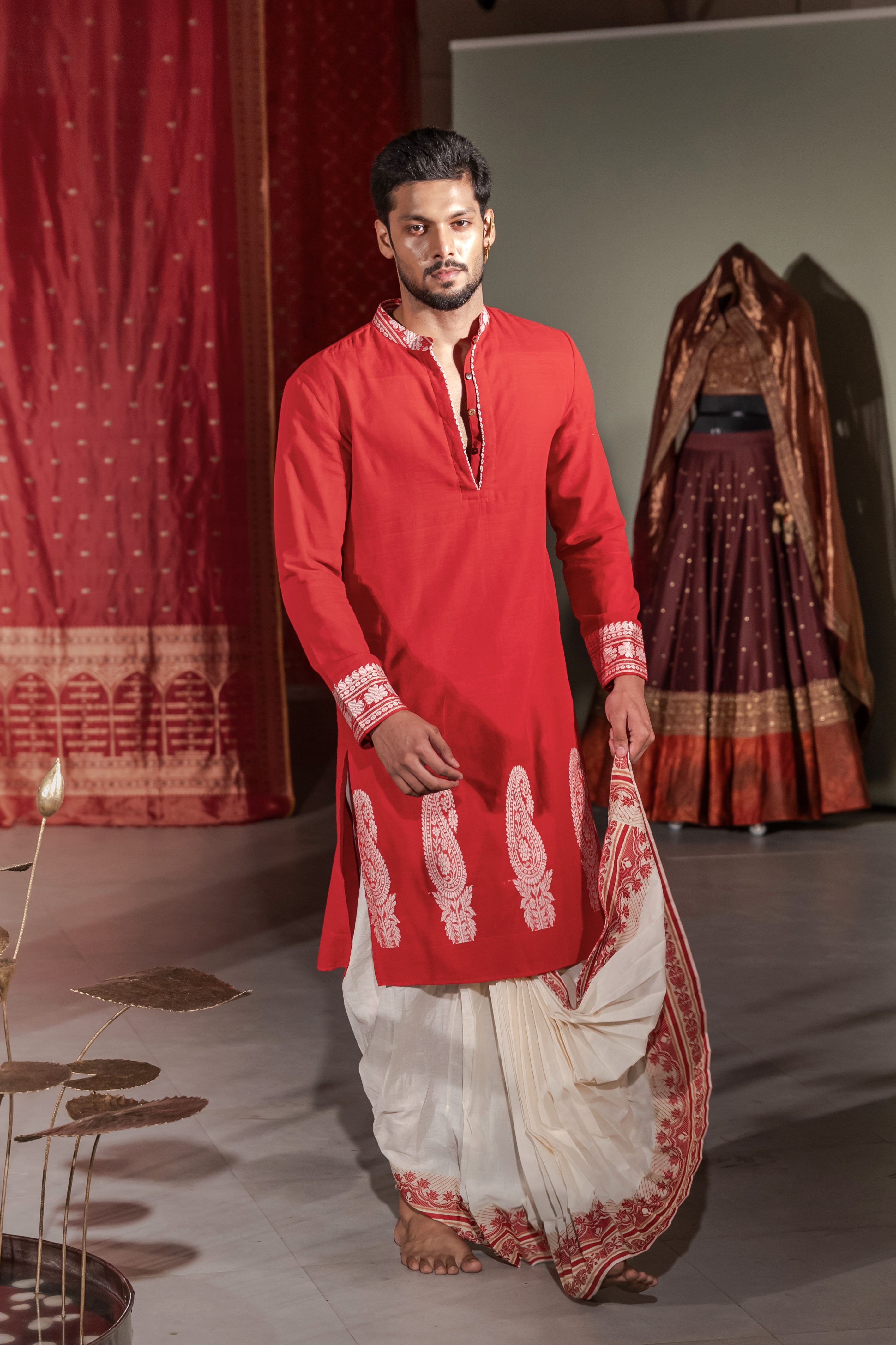 Handwoven Cotton Kurta