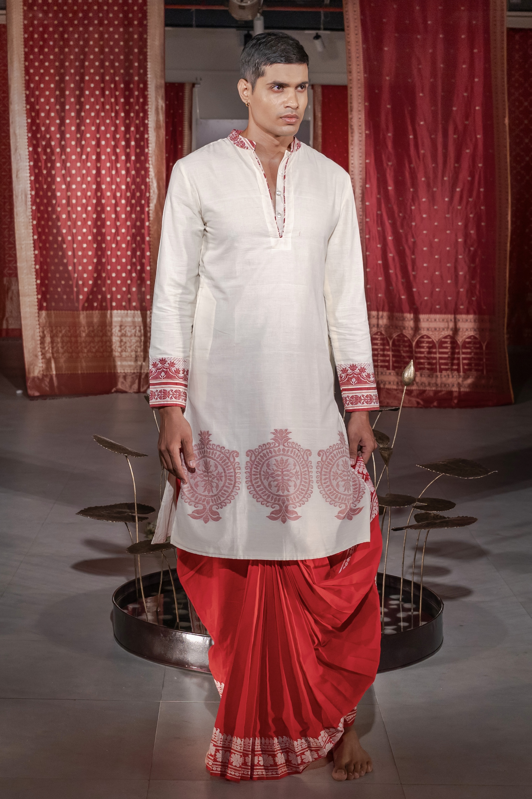 Handwoven Cotton Kurta