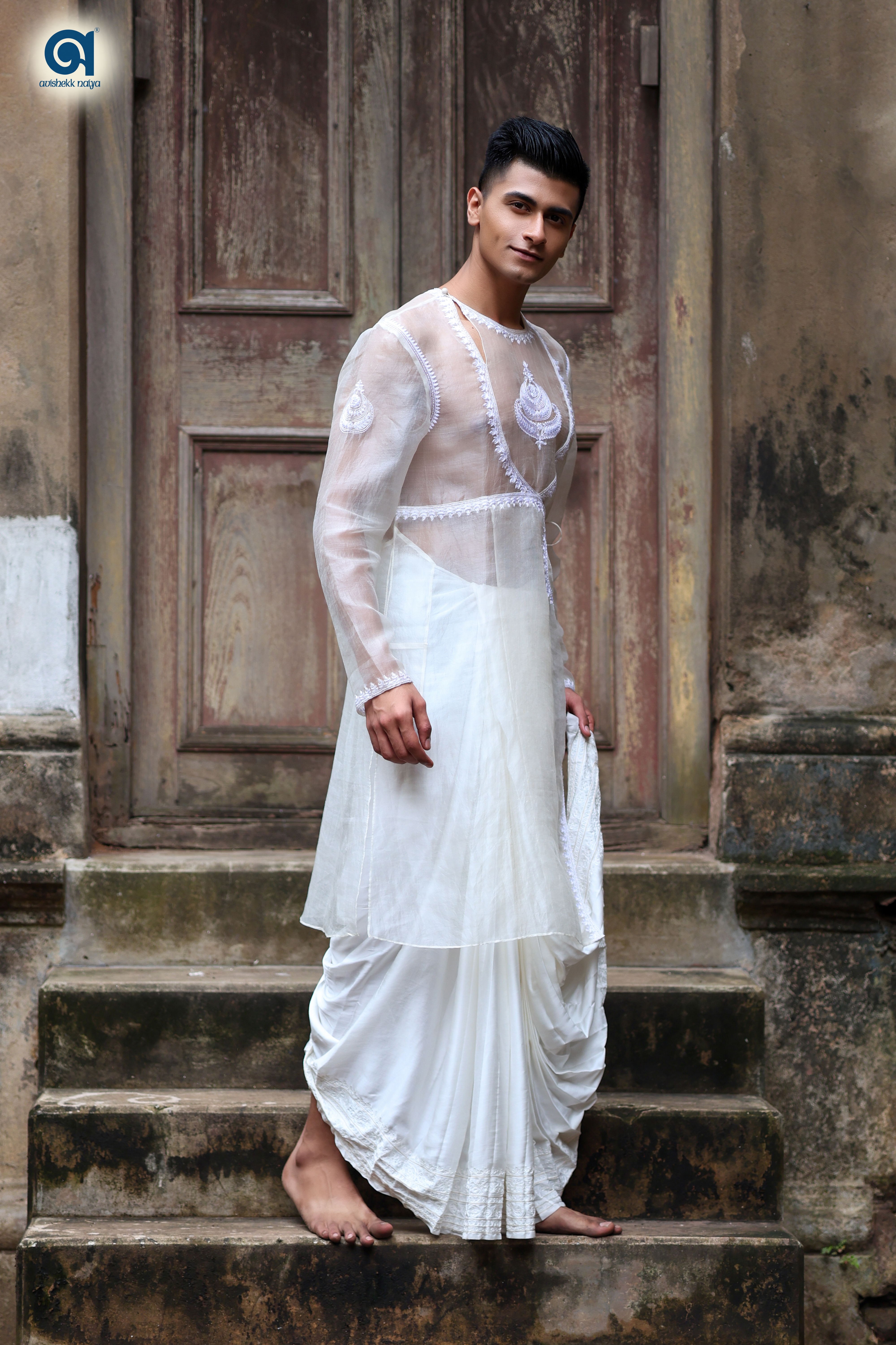 Organza Silk Angarakha