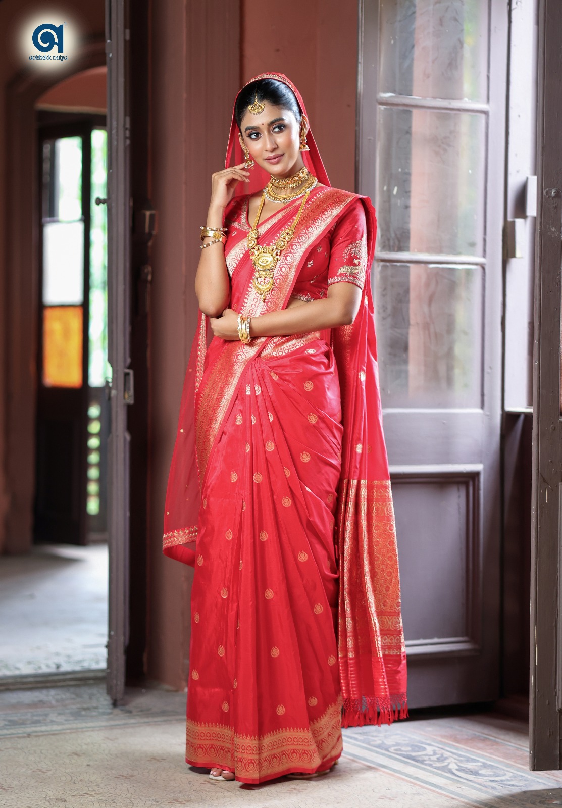 Chandbali Banarasi Saree