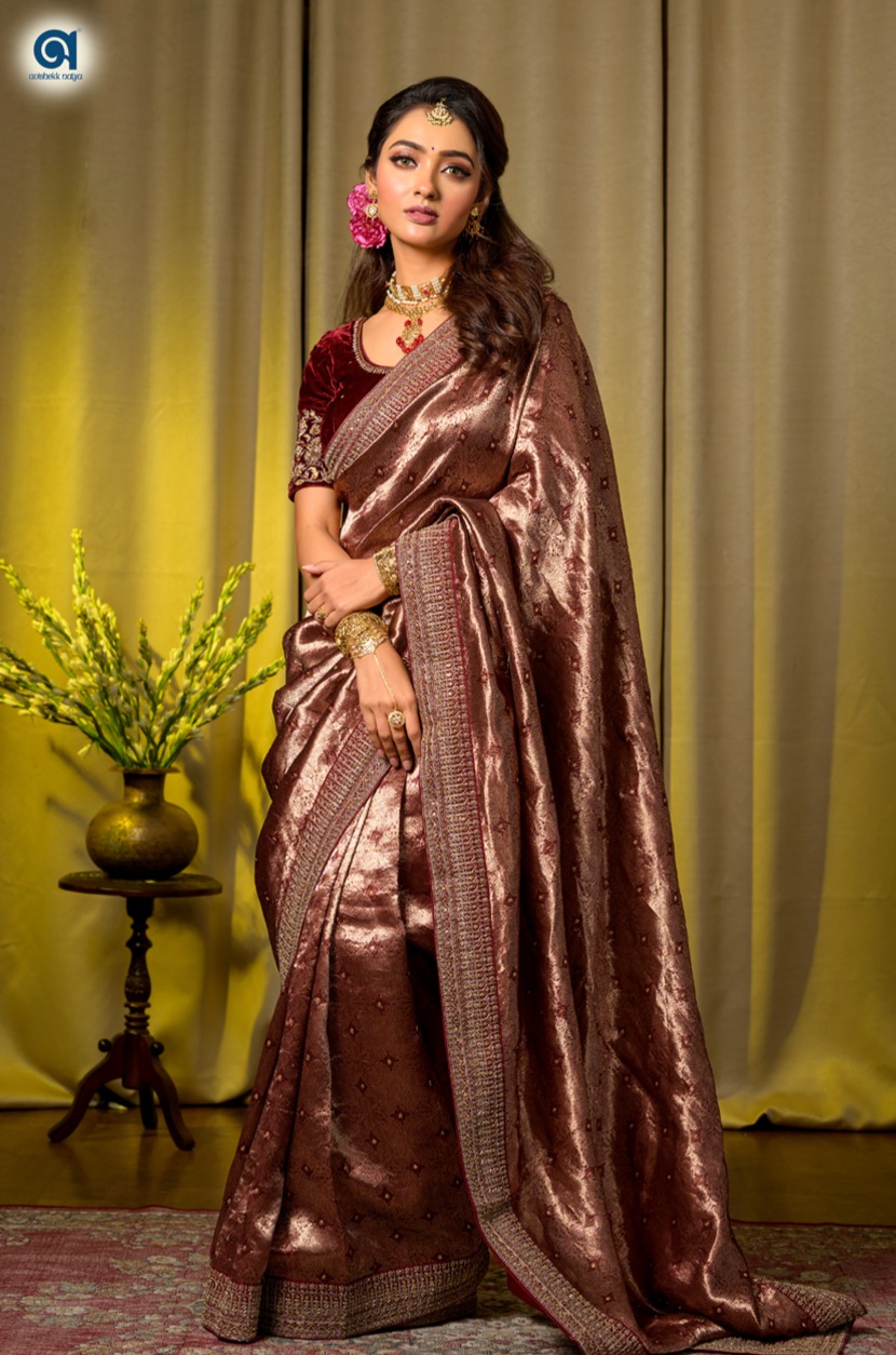 Handwoven Premium Saree With Embroidery