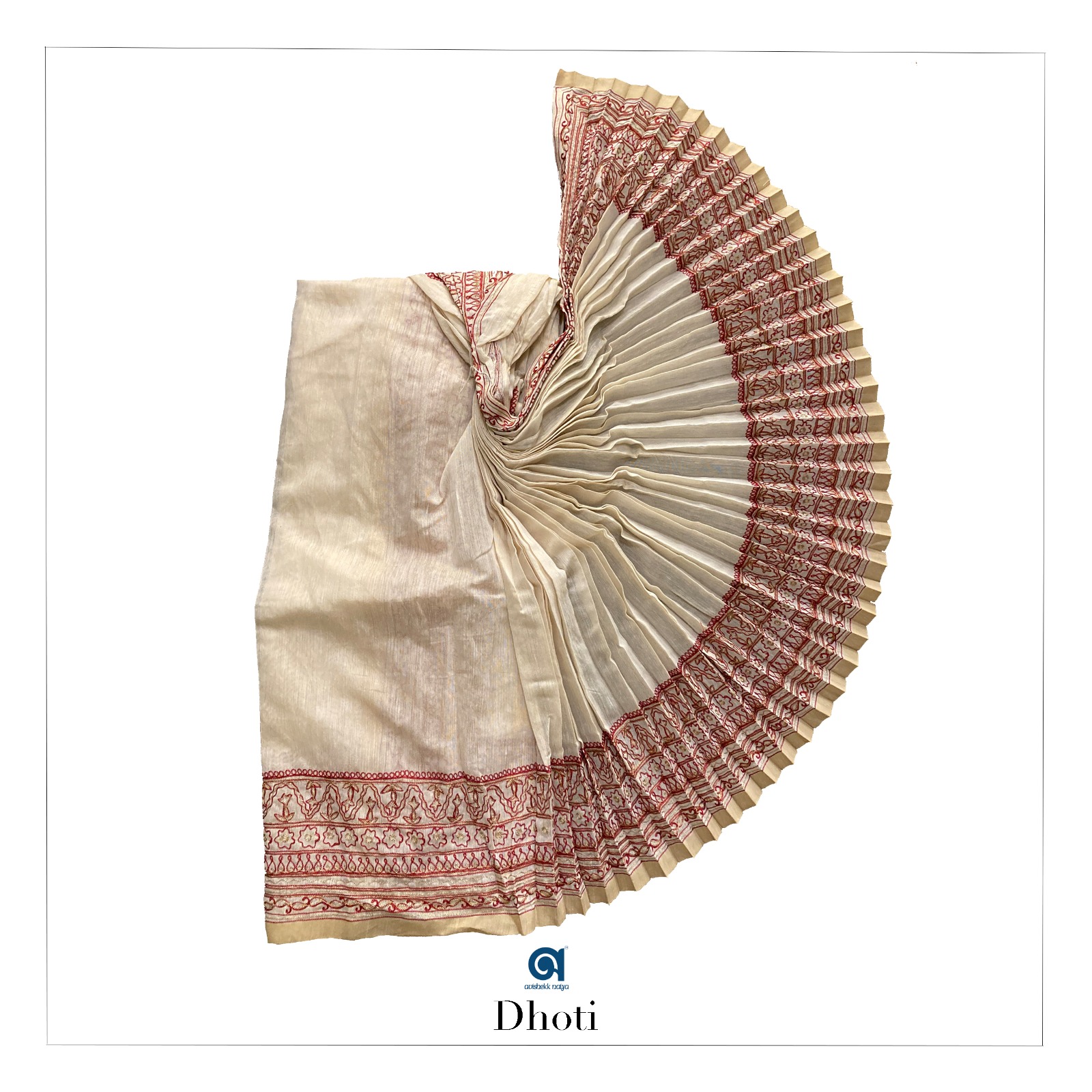 Handwoven Chanderi Silk Dhoti