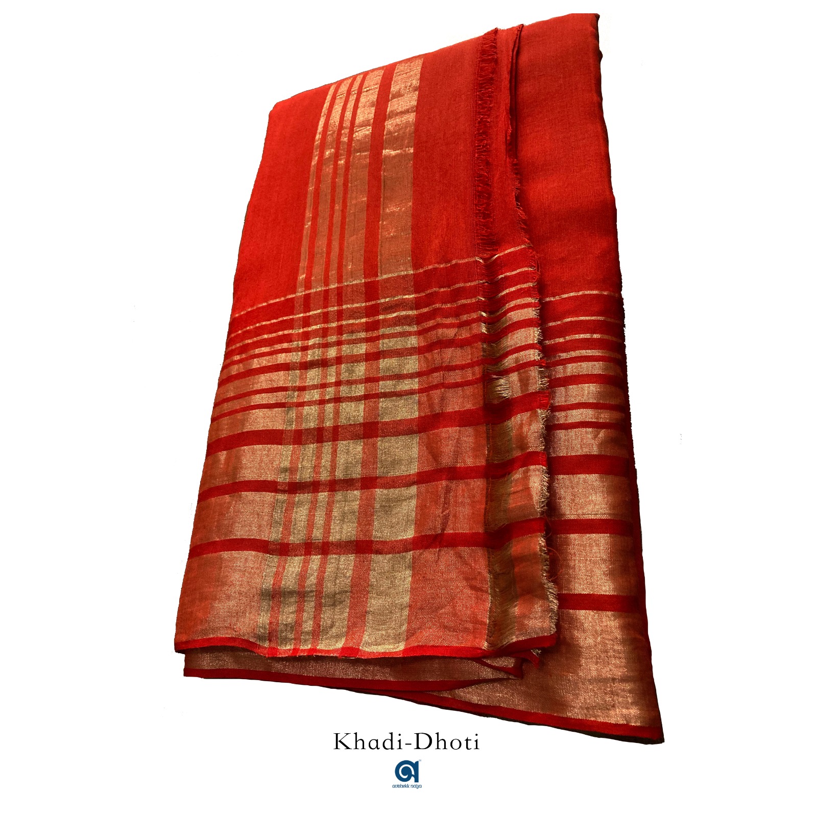Khadi Dhakkapar Boarder Dhoti