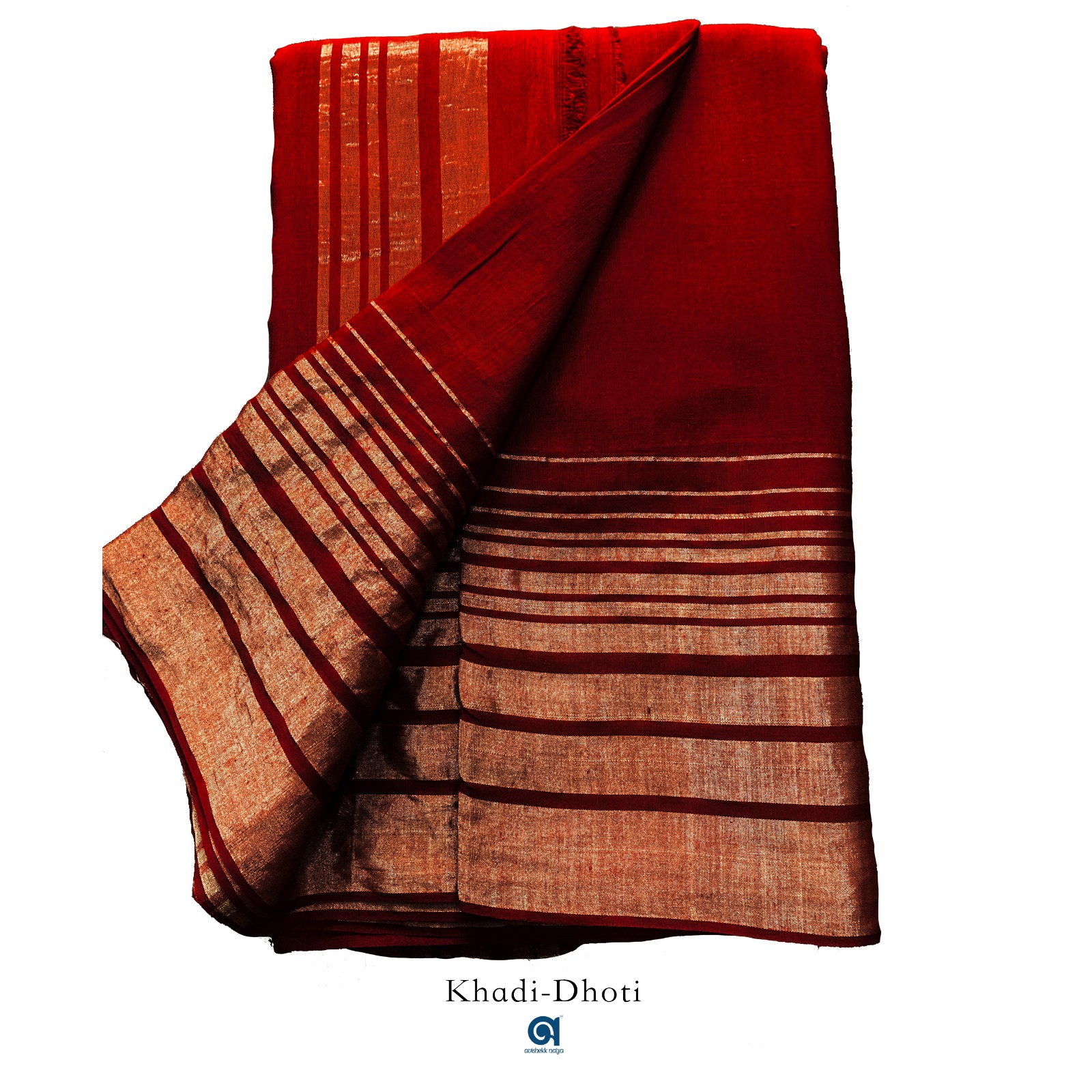 Khadi Dhakkapar Boarder Dhoti