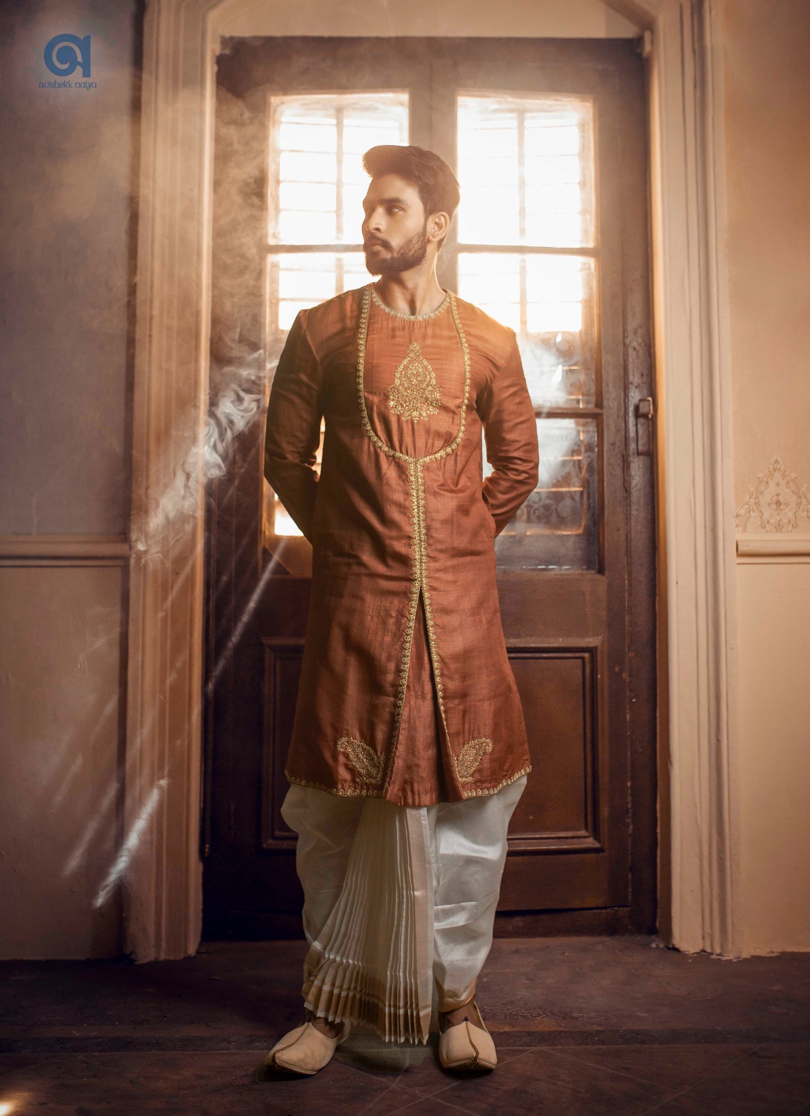 Tussar Silk Angarakha
