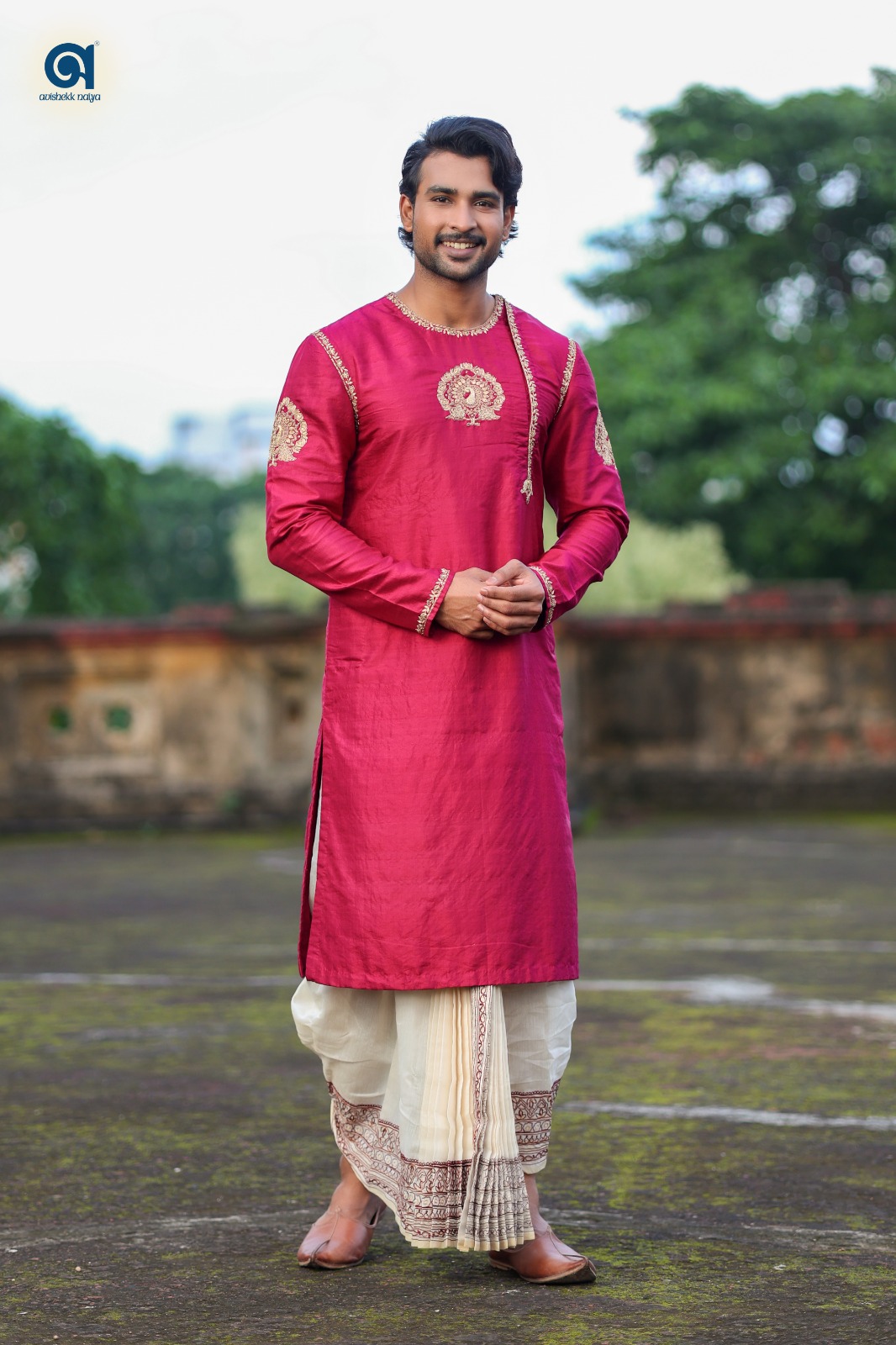 Raw Silk kurta