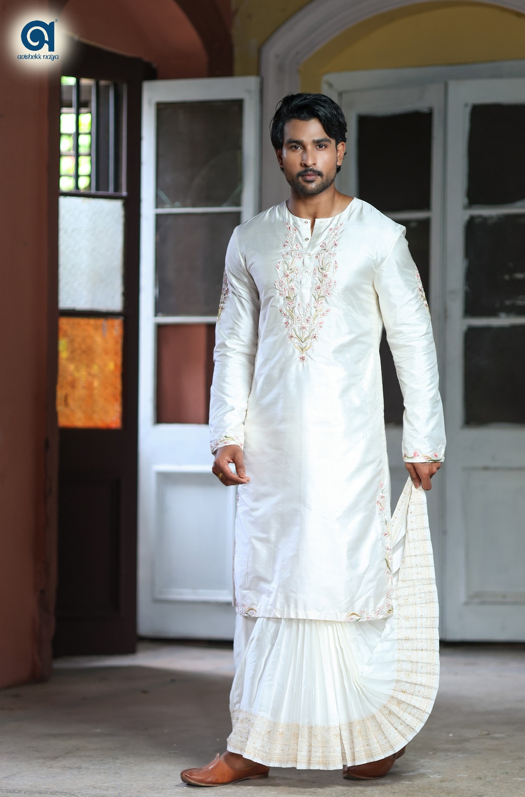 Pure Silk Kurta