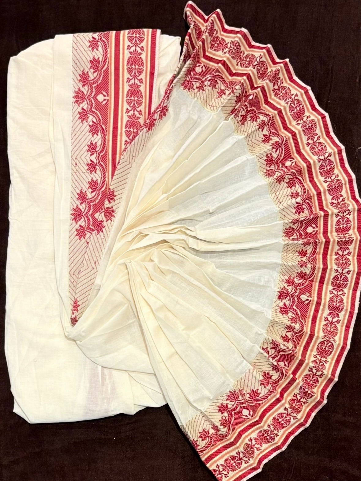 Handwoven Khadi Cotton Dhoti