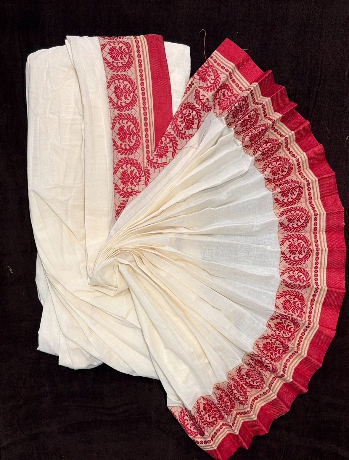 Handwoven Khadi Cotton Dhoti